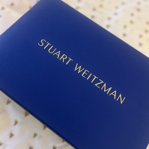 Stuart Weitzman Pearl and Gem Studded Jelly Flat Sandals - Nude - Picture 7 of 7